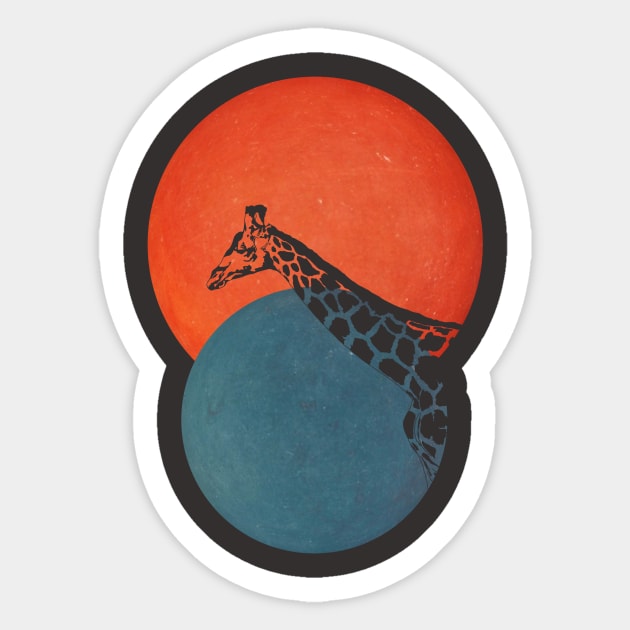 Safari Sun Sticker by RedFeatherDesign